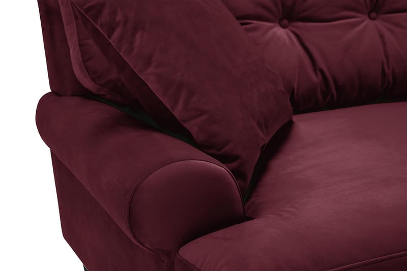 Andrew 3-sits Sammetssoffa - Lila - Möbler - Soffa - Howardsoffor