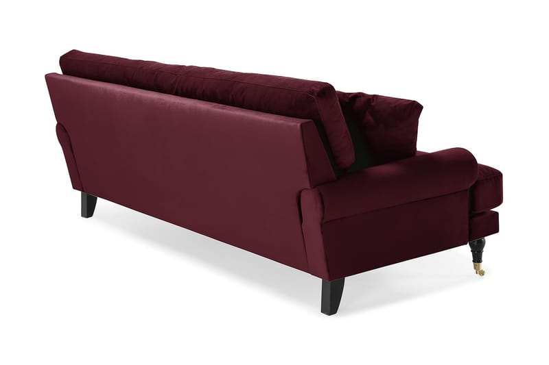 Andrew 3-sits Sammetssoffa - Lila - Möbler - Soffa - Howardsoffor