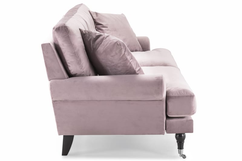 Andrew 3-sits Sammetssoffa - Lila - Möbler - Soffa - 3 sits soffa