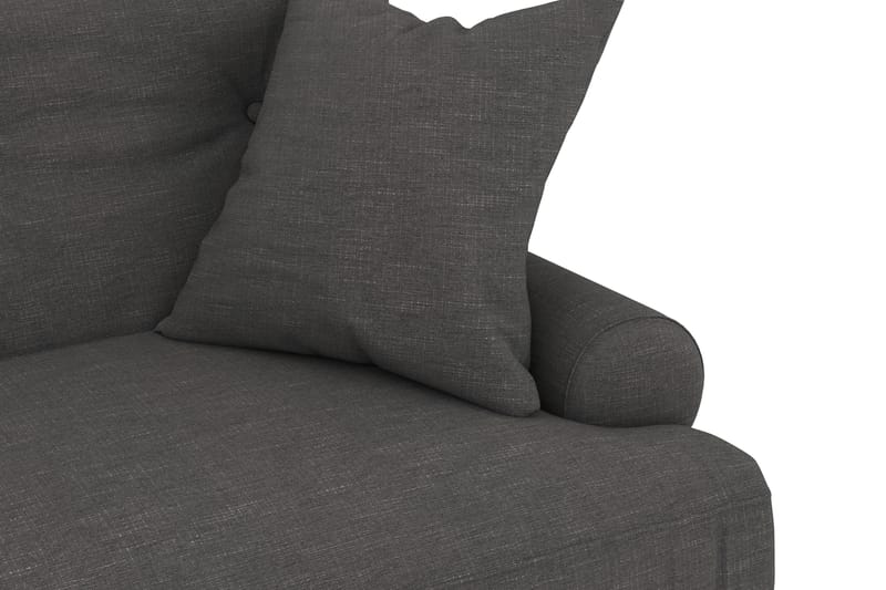 Andrew 3-sits Soffa - Mörkgrå/Krom - Möbler - Soffa - Howardsoffor