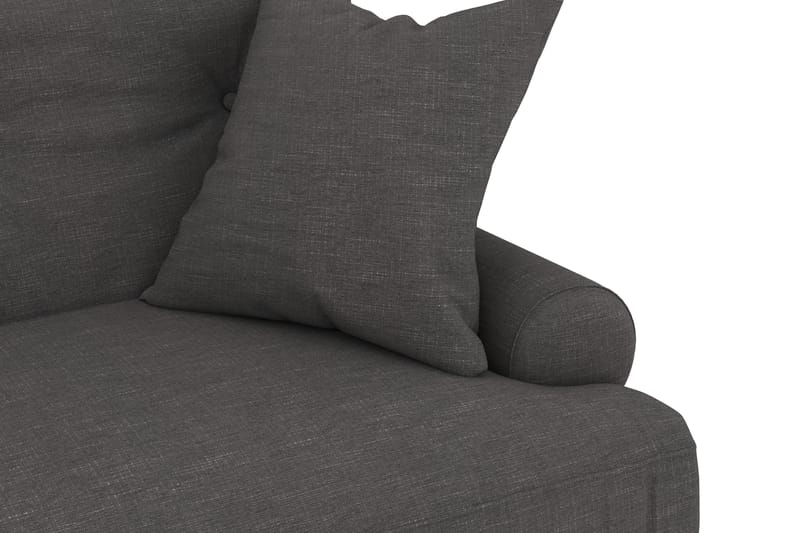 Andrew 3-sits Tygsoffa - Mörkgrå - Möbler - Soffa - 3 sits soffa