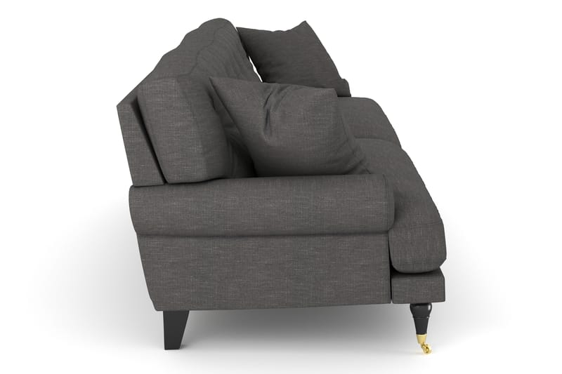 Andrew 3-sits Tygsoffa - Mörkgrå - Möbler - Soffa - Howardsoffor