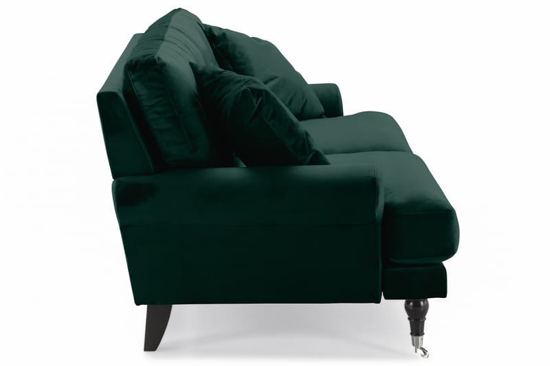 Andrew Sammetssoffa 2-sits - Mörkgrön/Krom - Möbler - Soffa - Howardsoffor