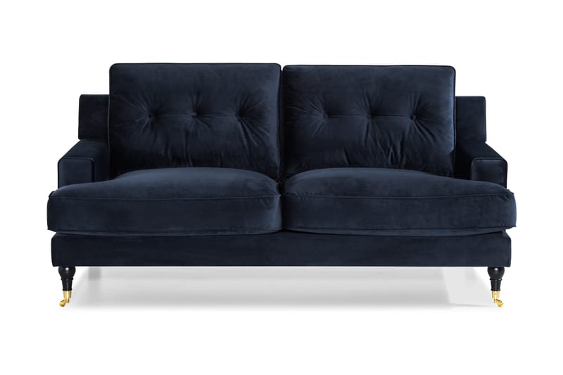 Dalby Sammetssoffa 2-sits - Midnattsblå - Howardsoffor - Sammetssoffa - 2 sits soffa