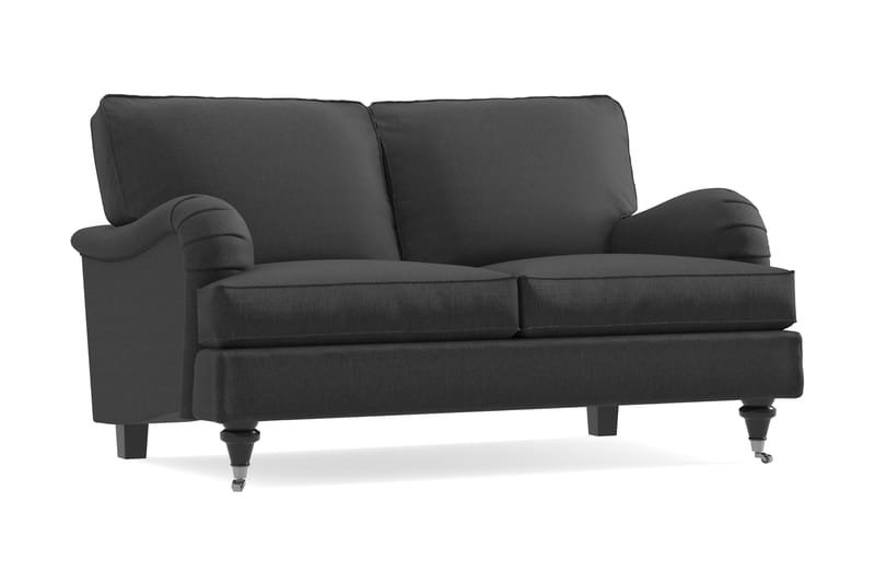 Howard Classic 2-sits Soffa - Mörkgrå - Howardsoffor - 2 sits soffa