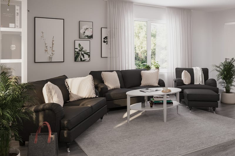 Howard Classic 2-sits Soffa - Mörkgrå - Möbler - Soffa - Howardsoffor