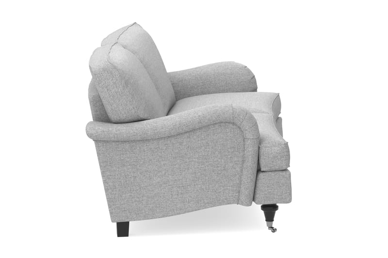 Howard Classic 2-sits Soffa Svängd - Grå - Howardsoffor - 2 sits soffa