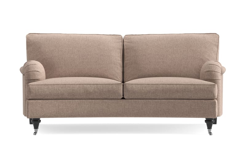 Howard Classic 2-sits Soffa Svängd - Mörkbeige - Howardsoffor - 2 sits soffa