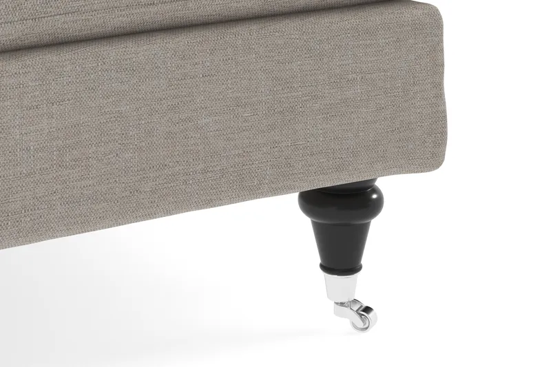 Howard Classic 2-sits Svängd Tygsoffa - Beige - Möbler - Soffa - Howardsoffor