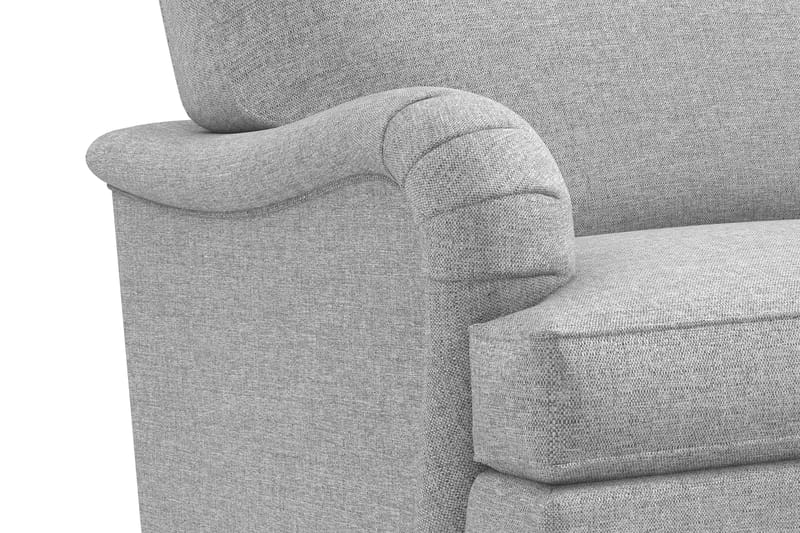 Howard Classic 2-sits Svängd Tygsoffa - Grå - Möbler - Soffa - Howardsoffor