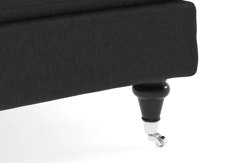 Howard Classic 2-sits Svängd Tygsoffa - Mörkgrå - Möbler - Soffa - Howardsoffor