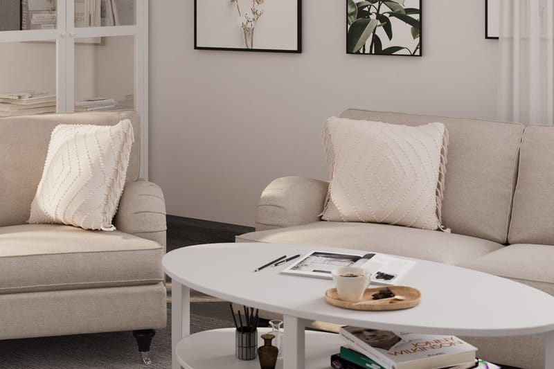 Howard Classic 2-sits Tygsoffa - Beige - Möbler - Soffa - Howardsoffor