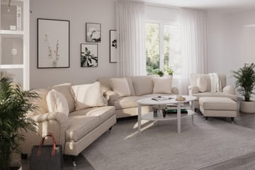 Howard Classic 2-sits Tygsoffa - Beige - Möbler - Soffa - Howardsoffor