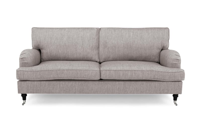 Howard Classic 3,5-sits Soffa - Grå/Brun - Howardsoffor - 3 sits soffa