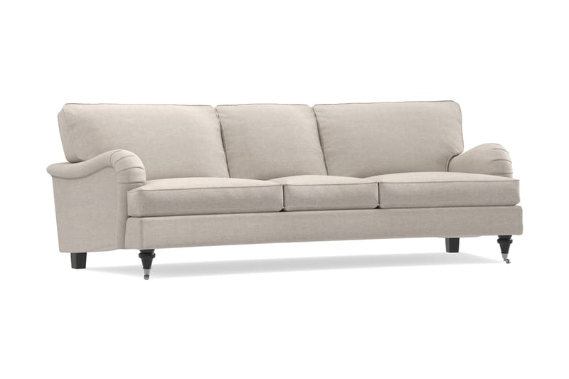 Howard Classic 3-sits Soffa Svängd - Beige - Howardsoffor - 3 sits soffa