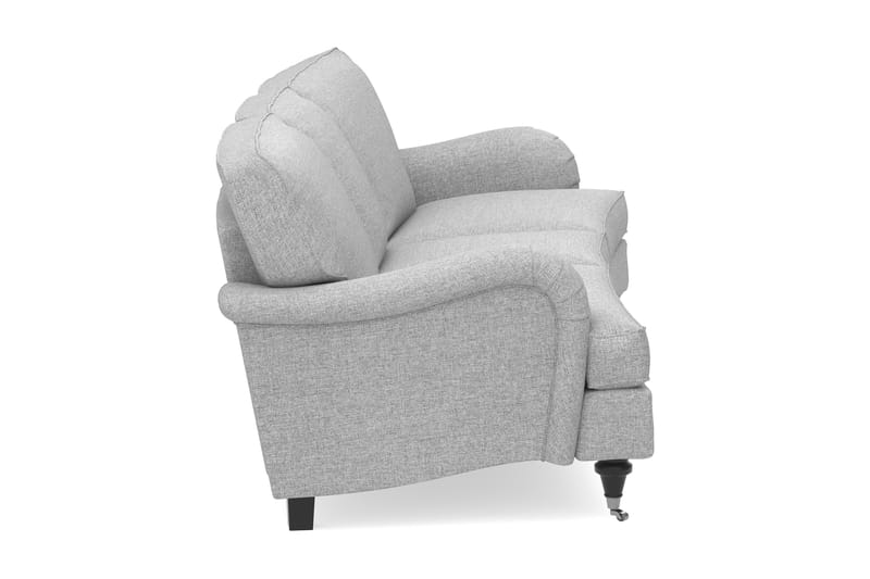 Howard Classic 3-sits Soffa Svängd - Grå - Howardsoffor - 3 sits soffa