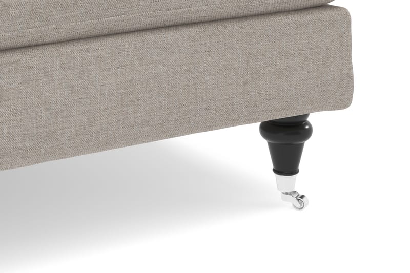 Howard Classic 3-sits Svängd Tygsoffa - Beige - Möbler - Soffa - Howardsoffor