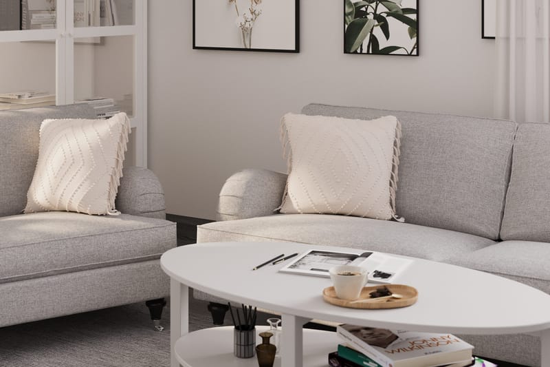 Howard Classic 3-sits Tygsoffa - Grå - Möbler - Soffa - Howardsoffor