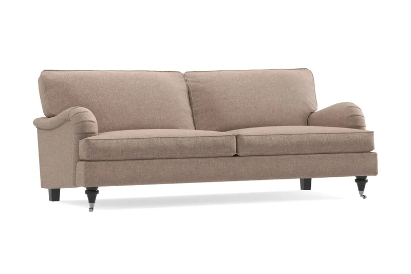 Howard Classic 3-sits Tygsoffa - Mörkbeige - Möbler - Soffa - Howardsoffor