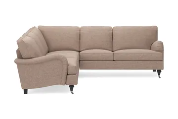 Howard Classic 6-sits L-formad Hörnsoffa i Tyg - Mörkbeige - Möbler - Soffa - Howardsoffor