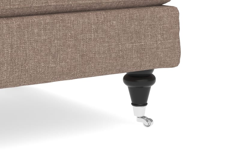 Howard Classic 6-sits L-formad Hörnsoffa i Tyg - Mörkbeige - Möbler - Soffa - Howardsoffor