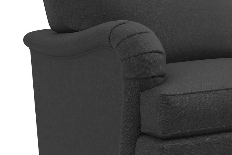 Howard Classic 6-sits L-formad Hörnsoffa i Tyg - Mörkgrå - Möbler - Soffa - Howardsoffor