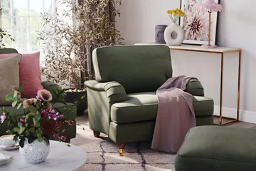Howard Lyx 2-sits Manchestersoffa - Mörkgrön - Möbler - Soffa - Howardsoffor