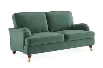 Howard Lyx 2-sits Sammetssoffa - Mörkgrön - Möbler - Soffa - Howardsoffor