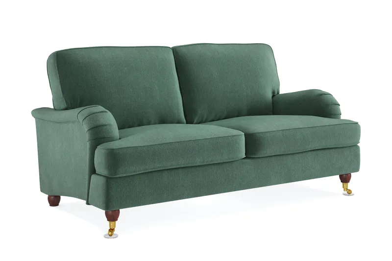 Howard Lyx 2-sits Sammetssoffa - Mörkgrön - Möbler - Soffa - Howardsoffor