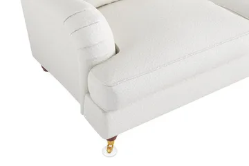 Howard Lyx 2-sits Soffa i Bouclé - Vit - Möbler - Soffa - Howardsoffor