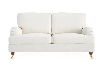 Howard Lyx 2-sits Soffa i Bouclé - Vit - Möbler - Soffa - Howardsoffor