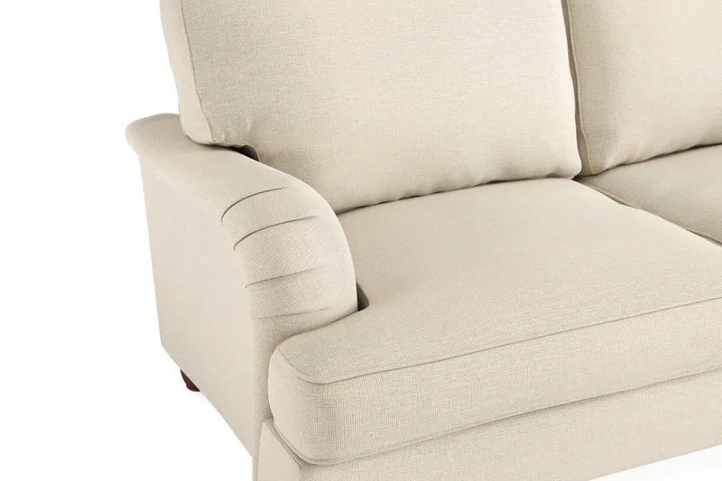 Howard Lyx 2-sits Tygsoffa - Beige - Möbler - Soffa - Howardsoffor