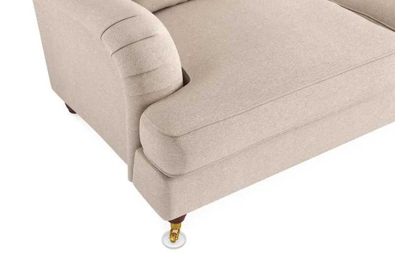 Howard Lyx 2-sits Tygsoffa - Beige - Möbler - Soffa - Howardsoffor