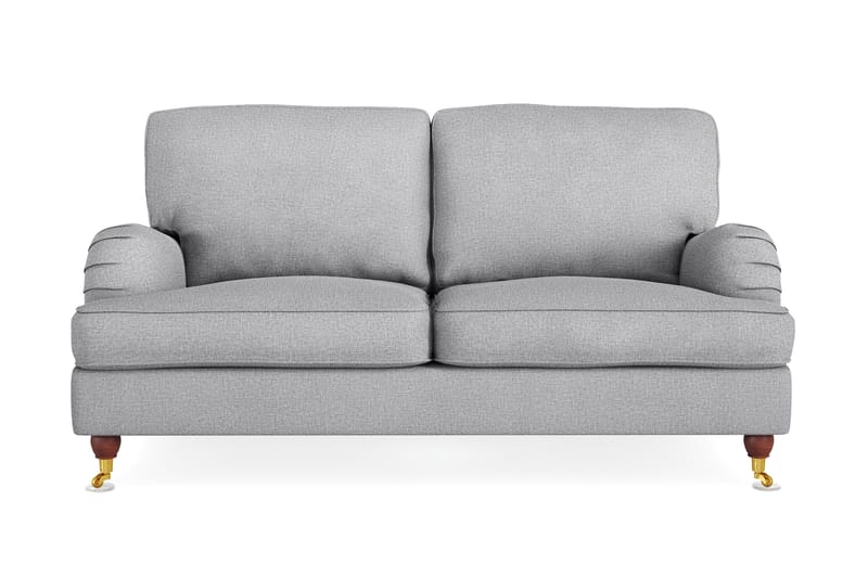 Howard Lyx 2-sits Tygsoffa - Ljusgrå - Möbler - Soffa - Howardsoffor