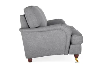 Howard Lyx 2-sits Tygsoffa - Ljusgrå - Möbler - Soffa - Howardsoffor