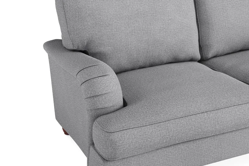 Howard Lyx 2-sits Tygsoffa - Ljusgrå - Möbler - Soffa - Howardsoffor