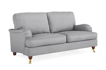 Howard Lyx 2-sits Tygsoffa - Ljusgrå - Möbler - Soffa - Howardsoffor