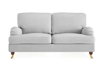 Howard Lyx 2-sits Tygsoffa - Ljusgrå - Möbler - Soffa - Howardsoffor