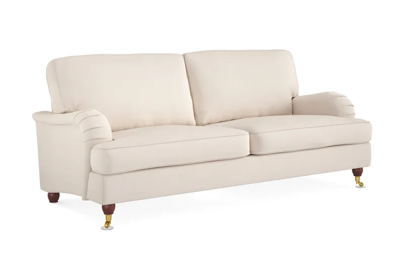 Howard Lyx 3-sits Manchestersoffa - Beige - Möbler - Soffa - Howardsoffor