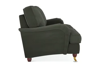 Howard Lyx 3-sits Manchestersoffa - Mörkgrön - Möbler - Soffa - Howardsoffor