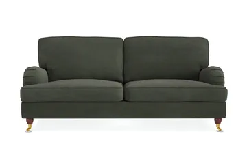 Howard Lyx 3-sits Manchestersoffa - Mörkgrön - Möbler - Soffa - Howardsoffor