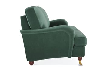Howard Lyx 3-sits Sammetssoffa - Mörkgrön - Möbler - Soffa - Howardsoffor