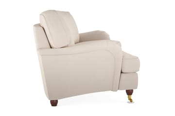 Howard Lyx 3-sits Svängd Manchestersoffa - Beige - Möbler - Soffa - Howardsoffor