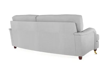Howard Lyx 3-sits Svängd Tygsoffa - Ljusgrå - Möbler - Soffa - Howardsoffor