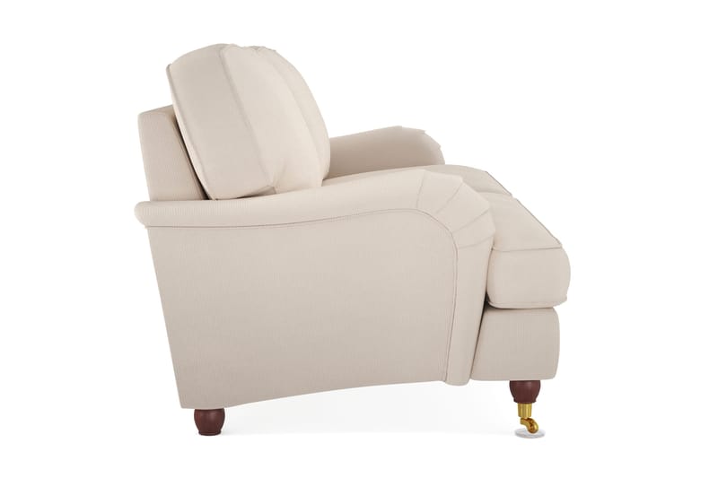 Howard Lyx 4-sits Manchestersoffa - Beige - Möbler - Soffa - Howardsoffor