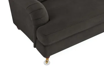 Howard Lyx 4-sits Manchestersoffa - Mörkgrå - Möbler - Soffa - Howardsoffor