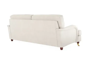 Howard Lyx 4-sits Sammetssoffa - Krämvit - Möbler - Soffa - Howardsoffor