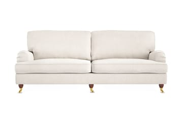 Howard Lyx 4-sits Sammetssoffa - Krämvit - Möbler - Soffa - Howardsoffor
