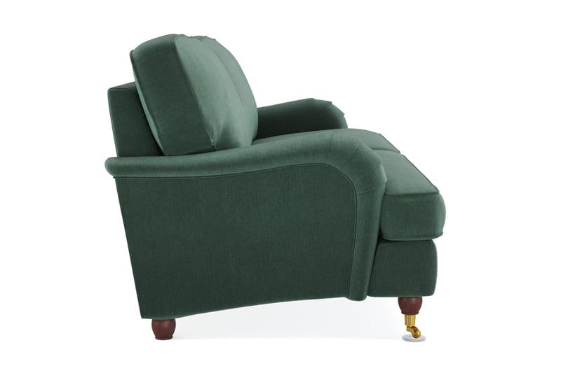 Howard Lyx 4-sits Sammetssoffa - Mörkgrön - Möbler - Soffa - Howardsoffor