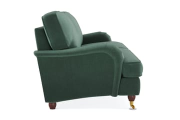 Howard Lyx 4-sits Sammetssoffa - Mörkgrön - Möbler - Soffa - Howardsoffor